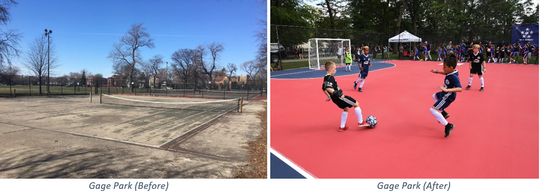 Gage Park Before & After
