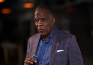 Ed Foster-Simeon speaks at SXSW panel